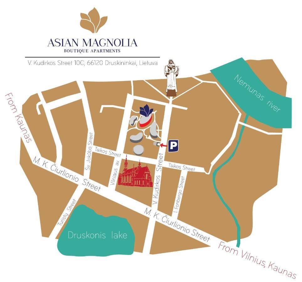 Asian Magnolia Boutique Apartments 드루스키닝카이 외부 사진
